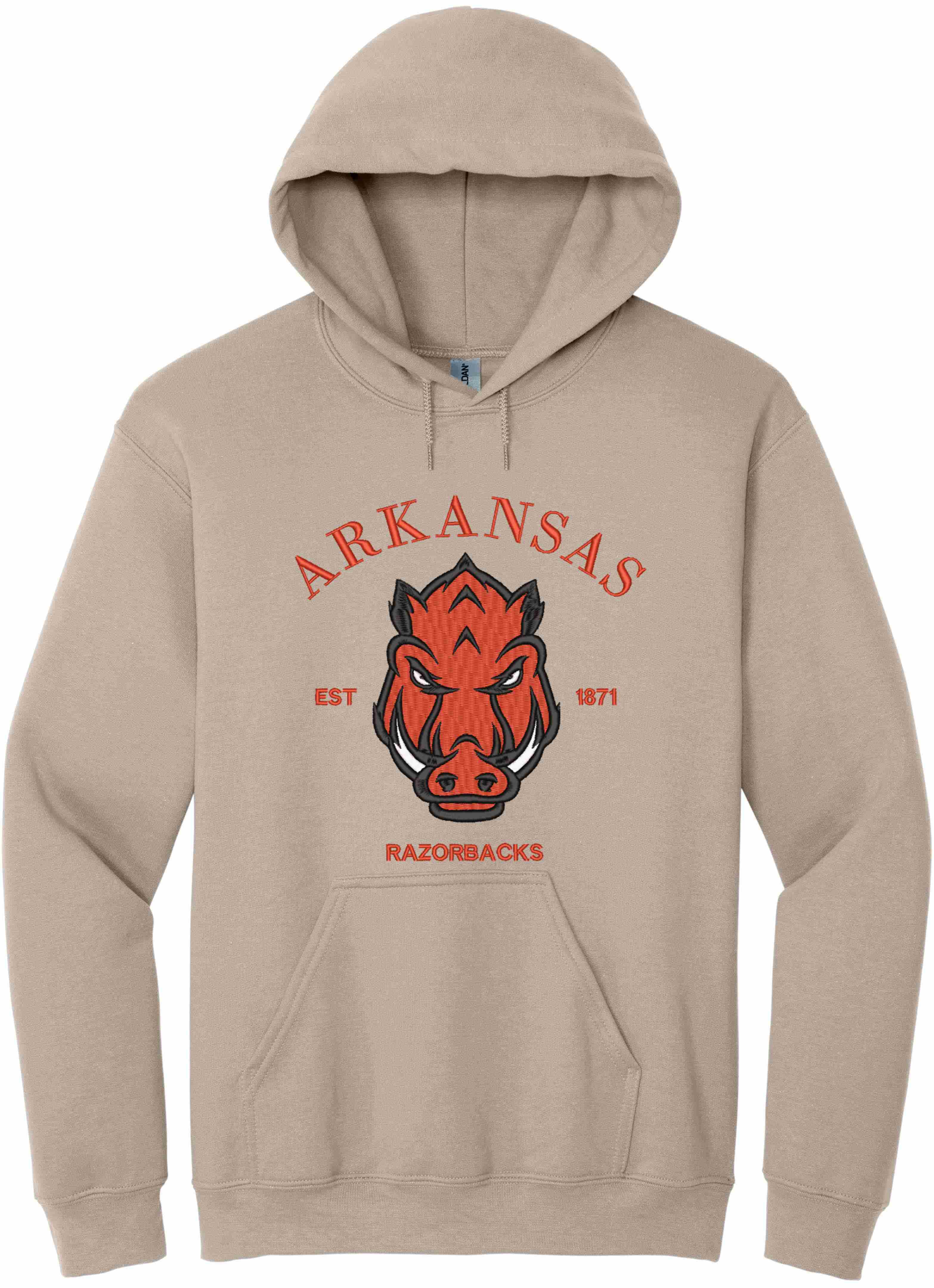 RAZORBACKS EMBROIDERED-10625