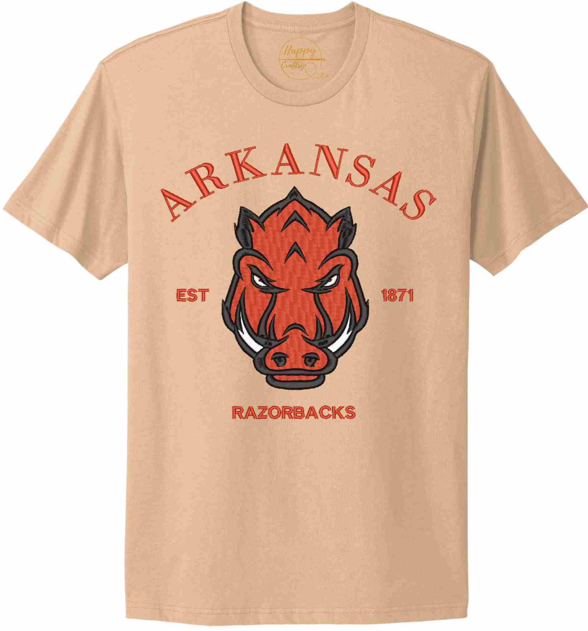 RAZORBACKS EMBROIDERED-10625